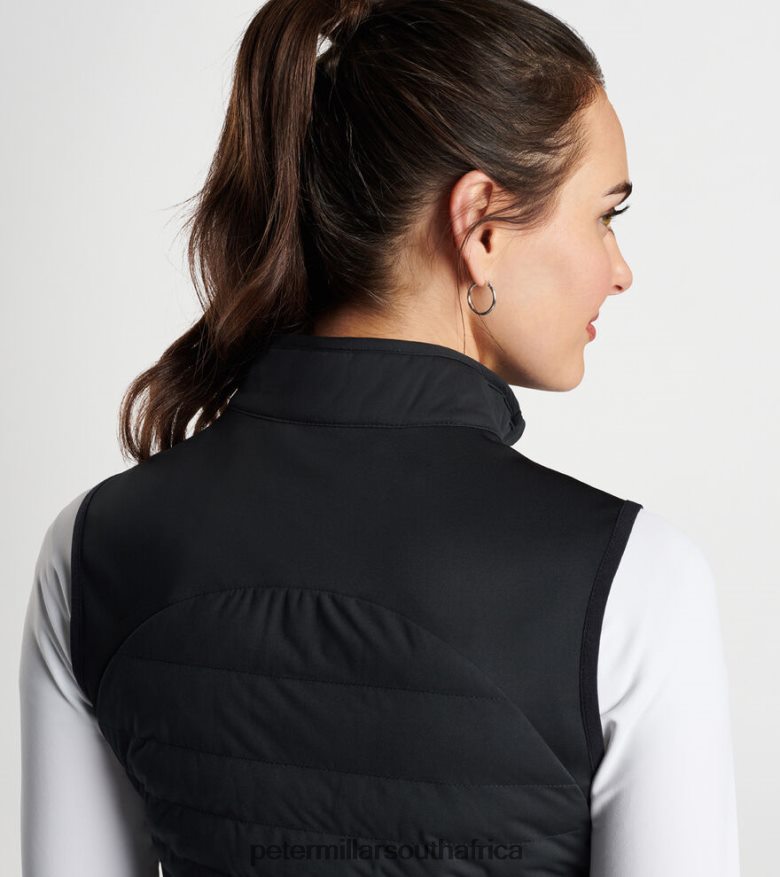 Black Women Peter Millar Fuse Hybrid Vest Apparel B62P4F165