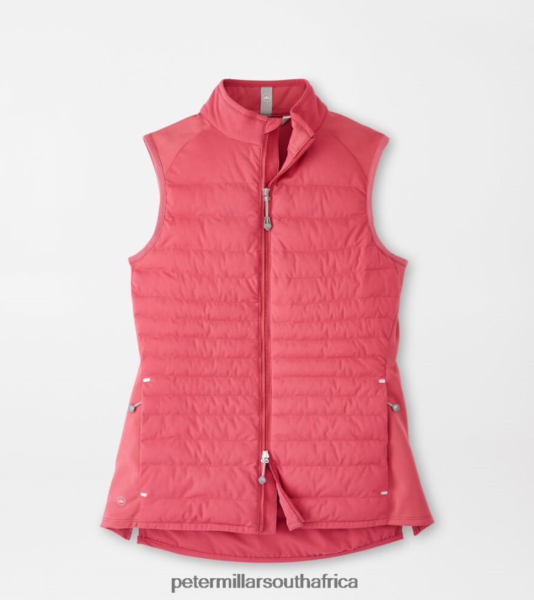 Cape Red Women Peter Millar Fuse Hybrid Vest Apparel B62P4F169