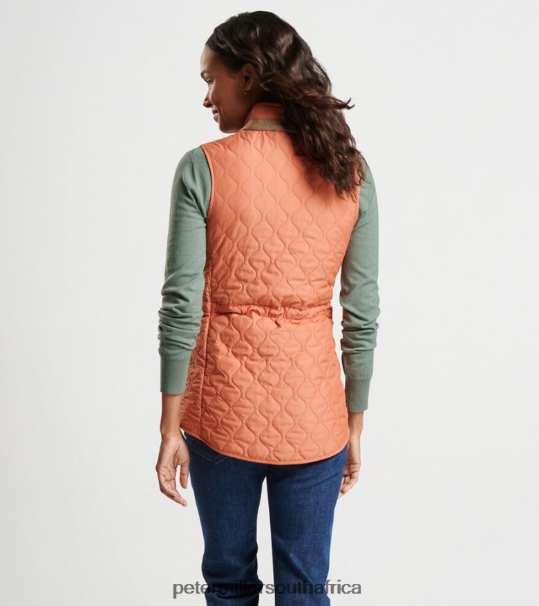 Cayenne Women Peter Millar Addison Quilted Travel Vest Apparel B62P4F157