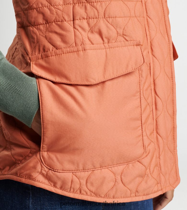 Cayenne Women Peter Millar Addison Quilted Travel Vest Apparel B62P4F157