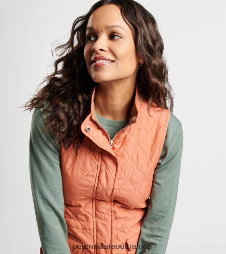 Cayenne Women Peter Millar Addison Quilted Travel Vest Apparel B62P4F157