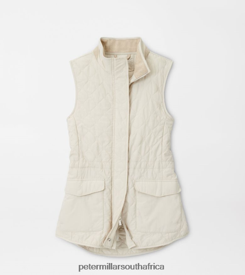 Truffle Women Peter Millar Addison Quilted Travel Vest Apparel B62P4F159