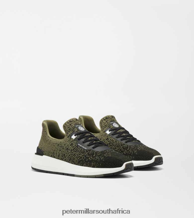 Black/Military Women Peter Millar Hyperlight Apollo Sneaker Footwear B62P4F233