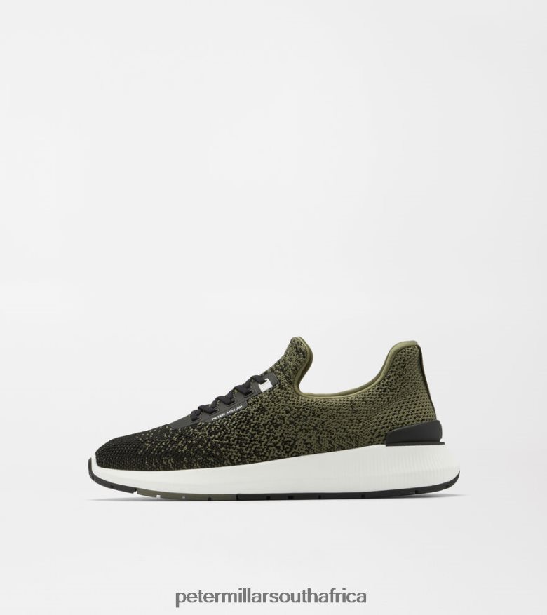 Black/Military Women Peter Millar Hyperlight Apollo Sneaker Footwear B62P4F233