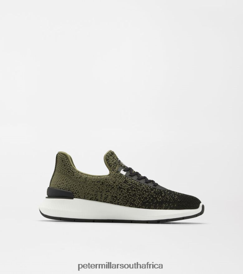 Black/Military Women Peter Millar Hyperlight Apollo Sneaker Footwear B62P4F233