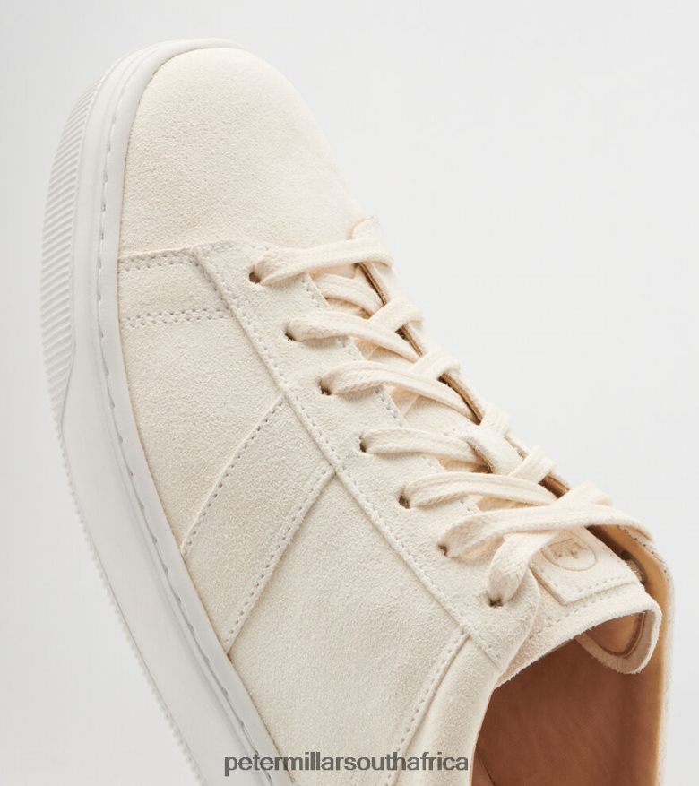 Ivory Women Peter Millar Vantage Suede Sneaker Footwear B62P4F232