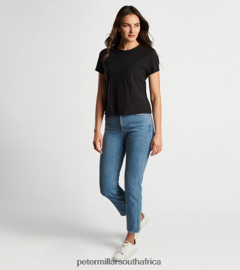 Black Women Peter Millar Journeyman Vintage Wash Tee Apparel B62P4F16