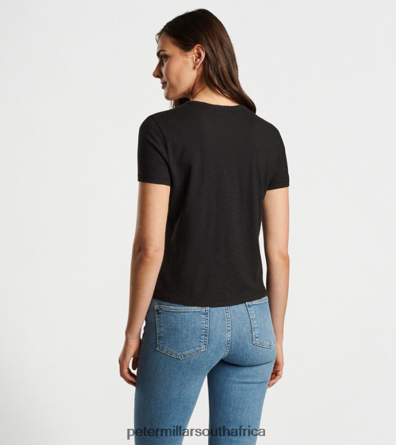 Black Women Peter Millar Journeyman Vintage Wash Tee Apparel B62P4F16