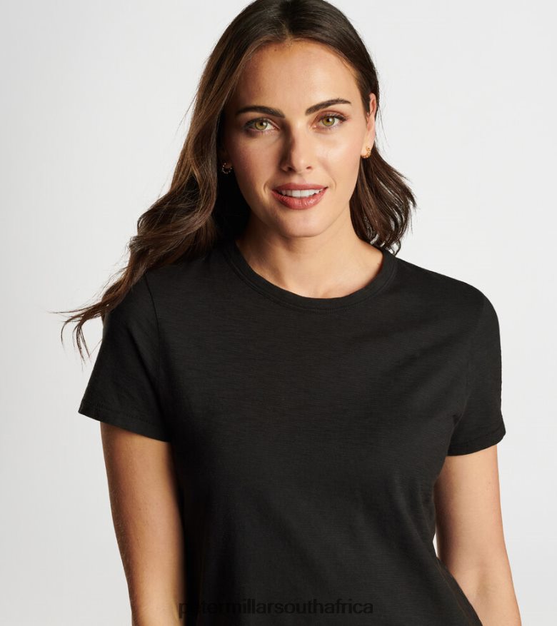 Black Women Peter Millar Journeyman Vintage Wash Tee Apparel B62P4F16