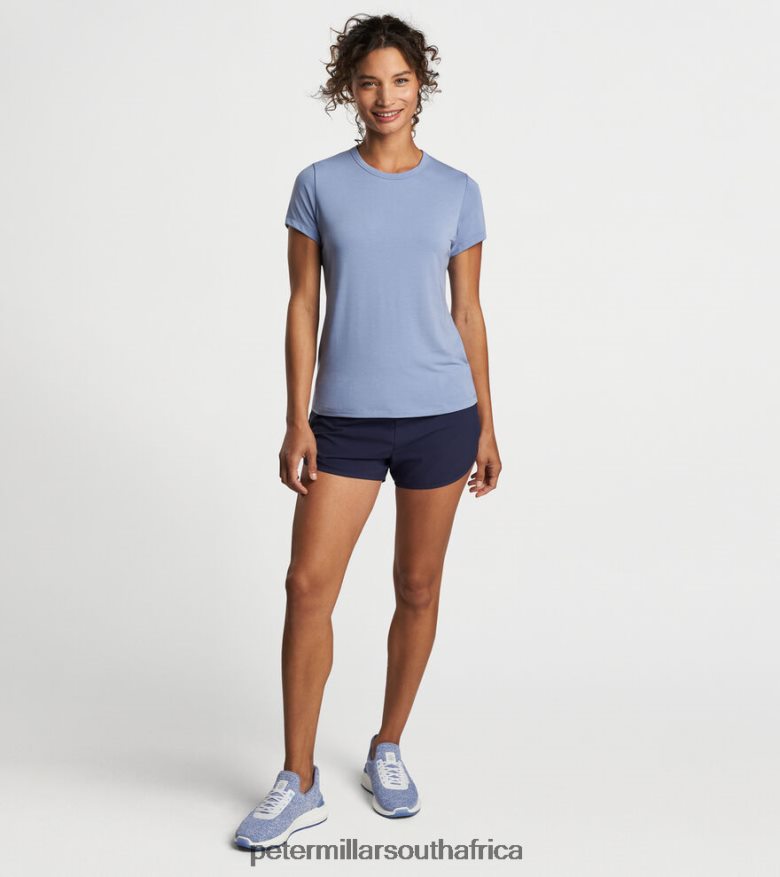 Blue Heron Women Peter Millar Vinyasa Performance T-Shirt Apparel B62P4F52