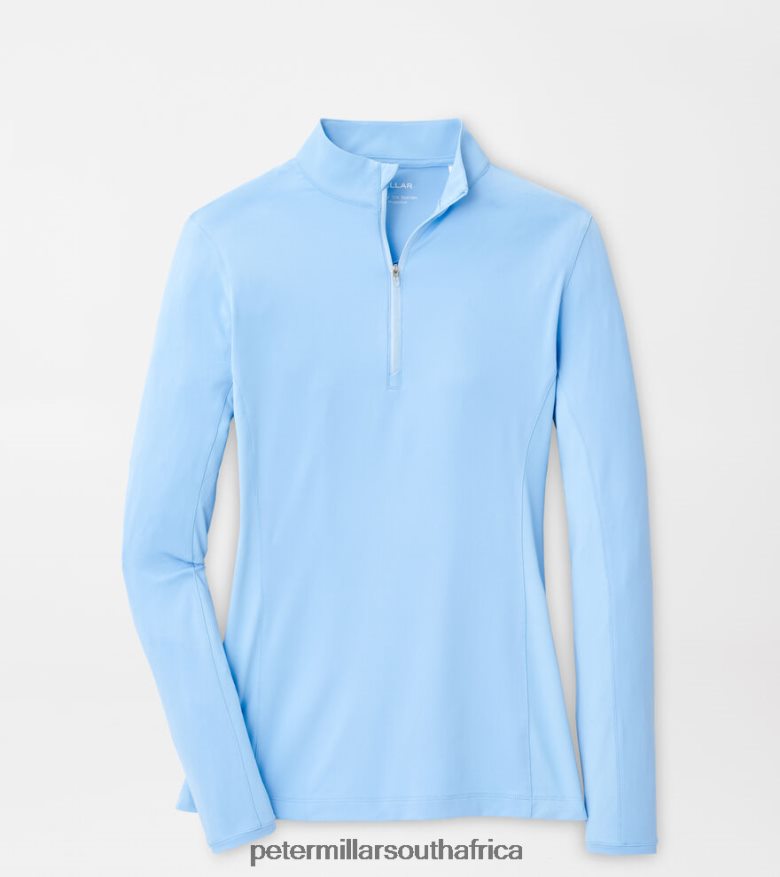 Blue Women Peter Millar Lightweight Sun Shirt Apparel B62P4F38