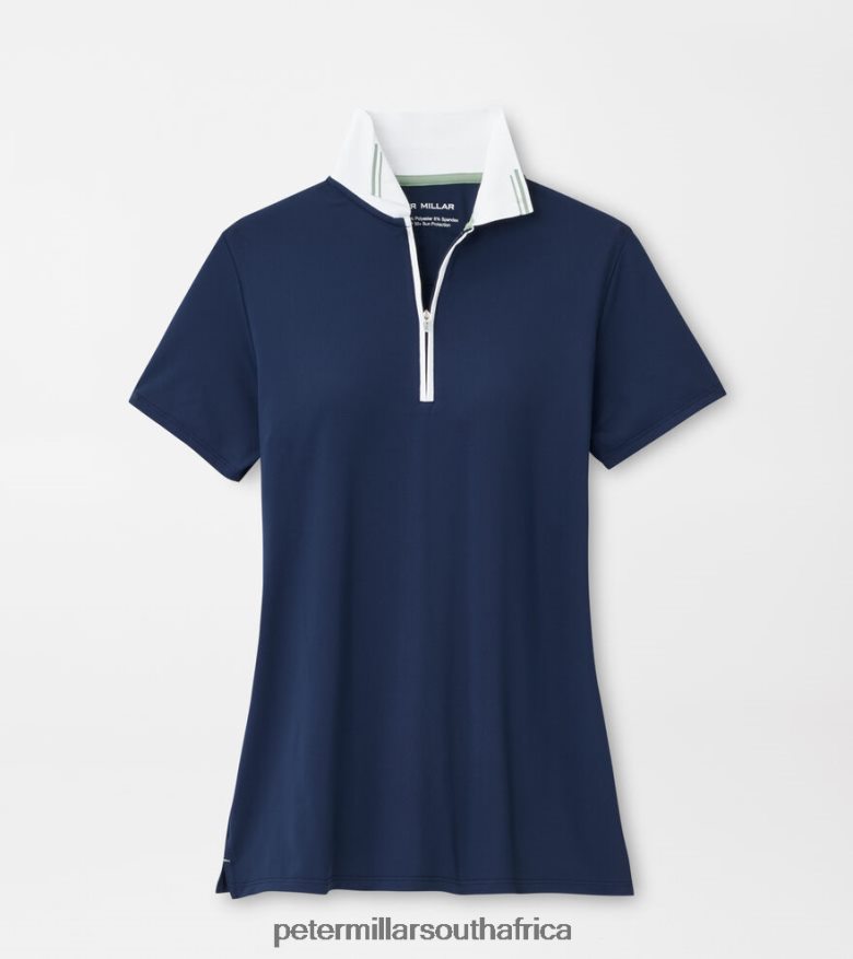 Navy Women Peter Millar Chrissie Polo Apparel B62P4F9