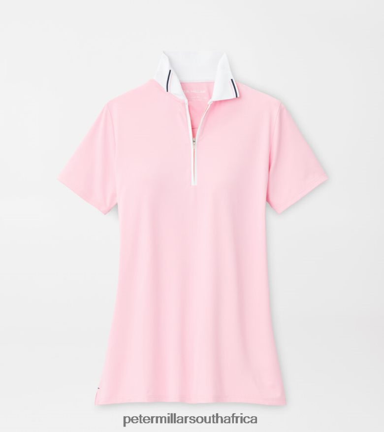 Palmer Pink Women Peter Millar Chrissie Polo Apparel B62P4F10