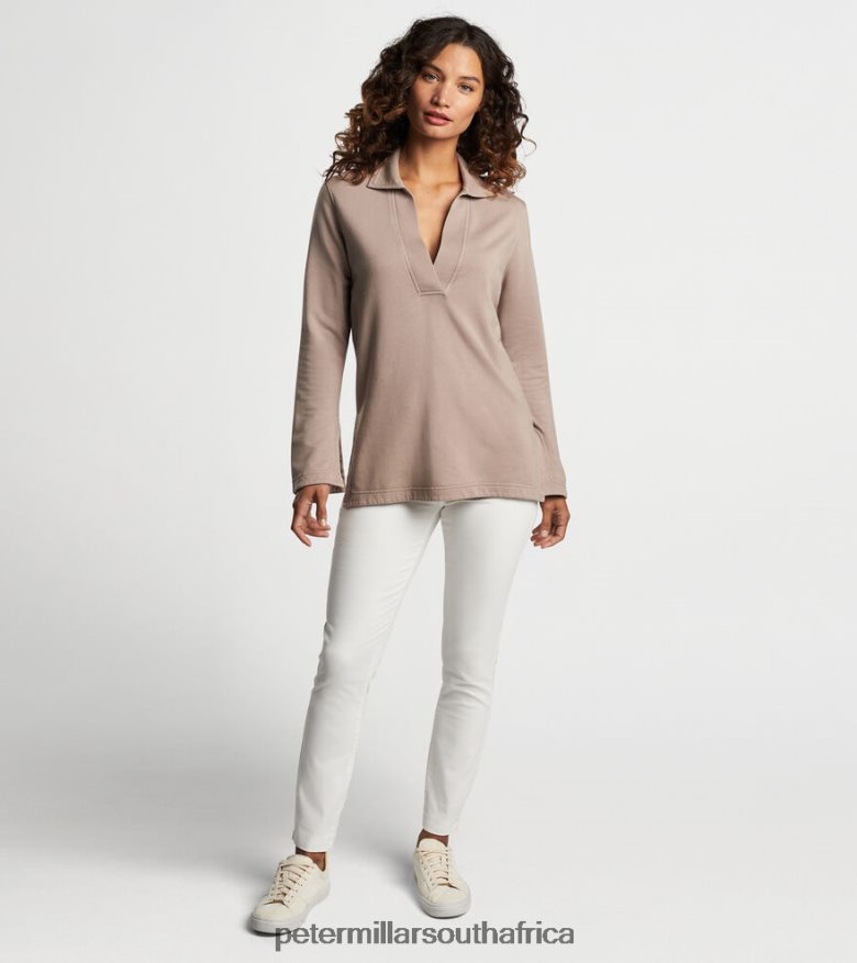 Pebble Women Peter Millar Carla Deep V Lava Tunic Apparel B62P4F71