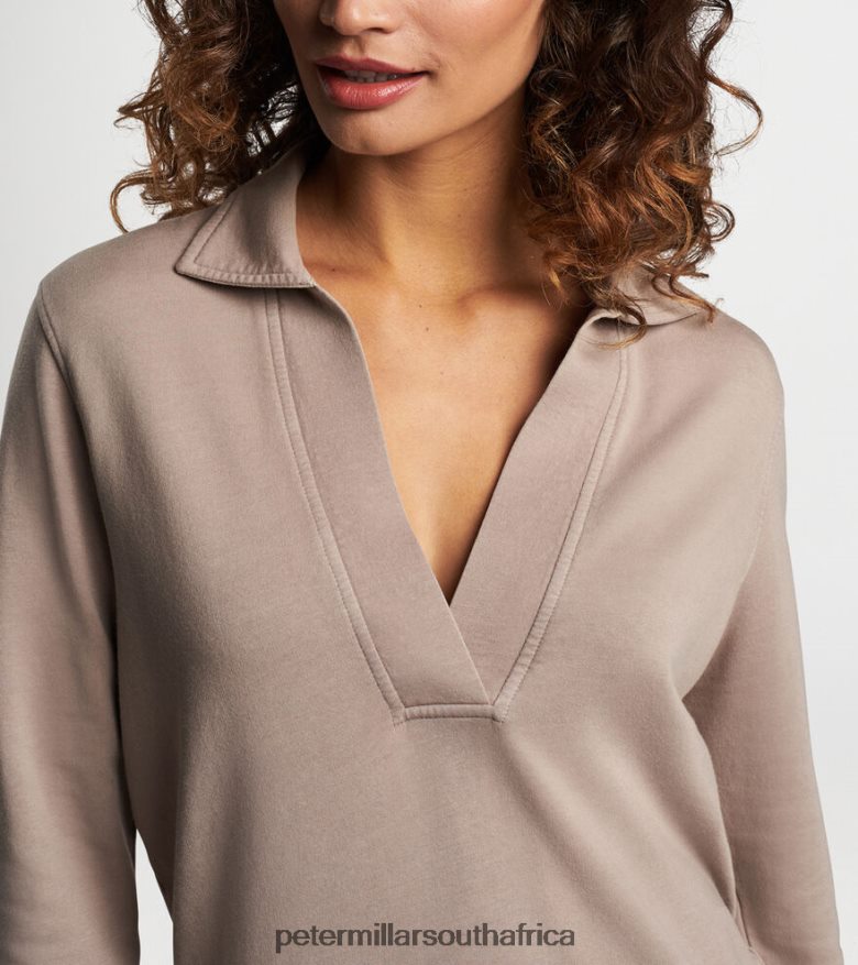 Pebble Women Peter Millar Carla Deep V Lava Tunic Apparel B62P4F71