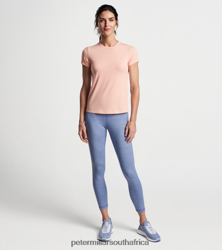 Pink Moon Women Peter Millar Vinyasa Performance T-Shirt Apparel B62P4F53