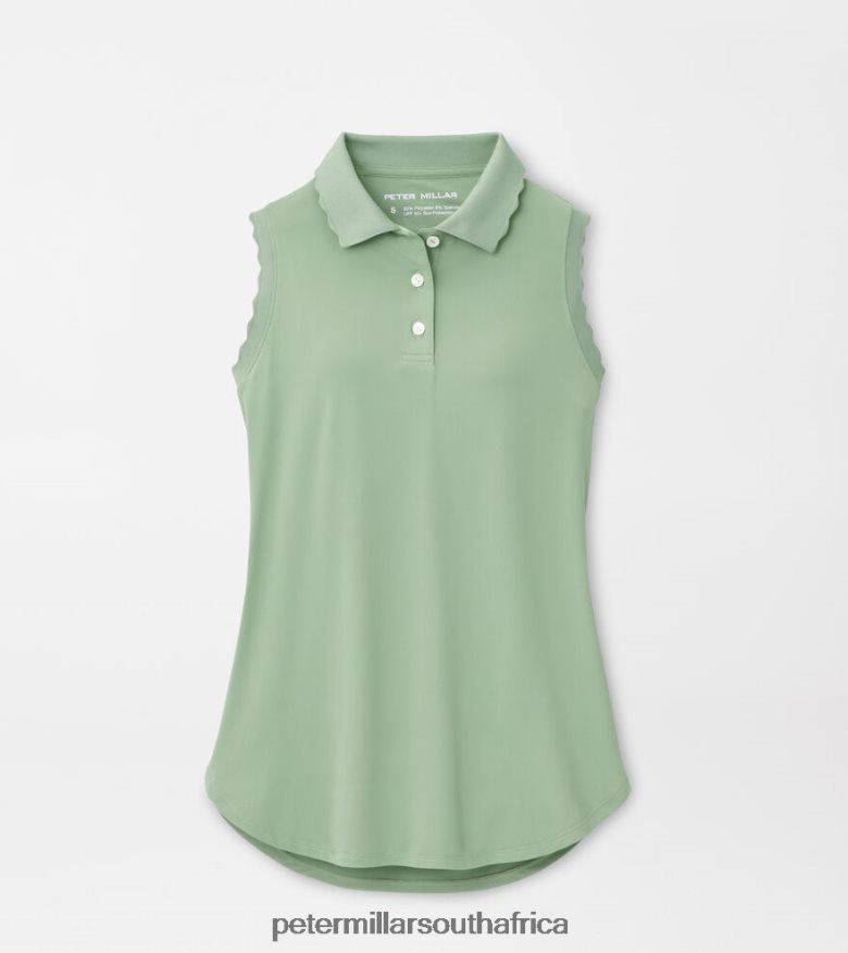 Thyme Women Peter Millar Opal Stretch Jersey Polo Apparel B62P4F14