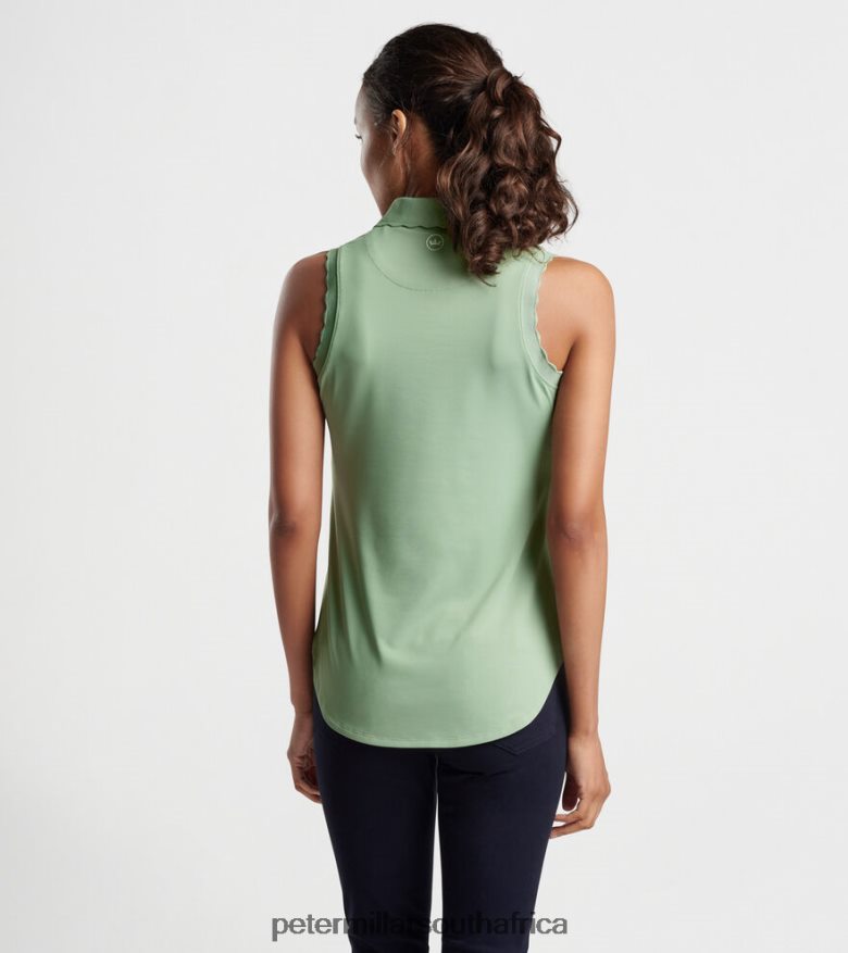 Thyme Women Peter Millar Opal Stretch Jersey Polo Apparel B62P4F14