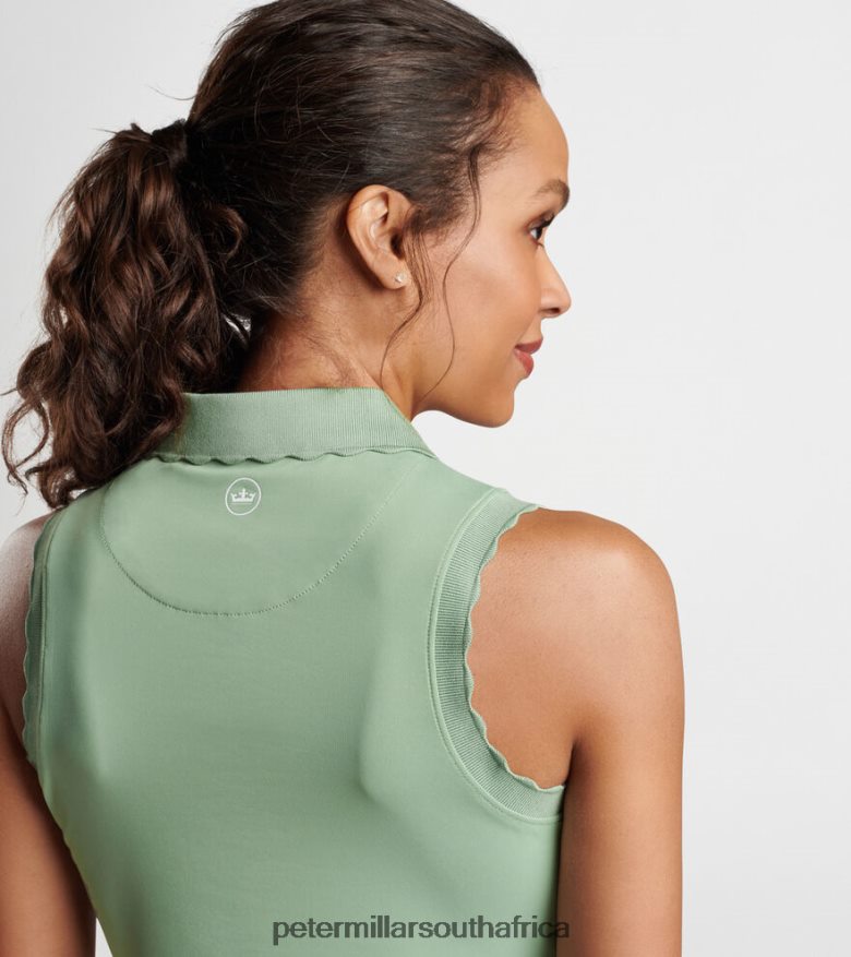 Thyme Women Peter Millar Opal Stretch Jersey Polo Apparel B62P4F14