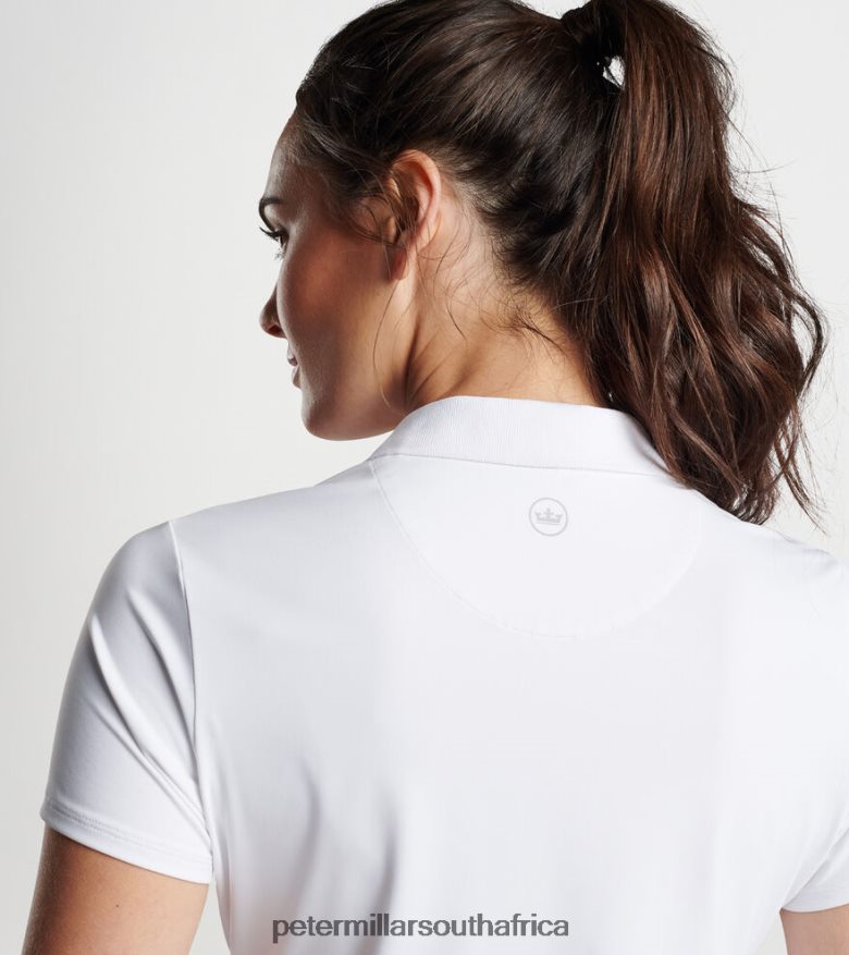White Women Peter Millar Chrissie Polo Apparel B62P4F11