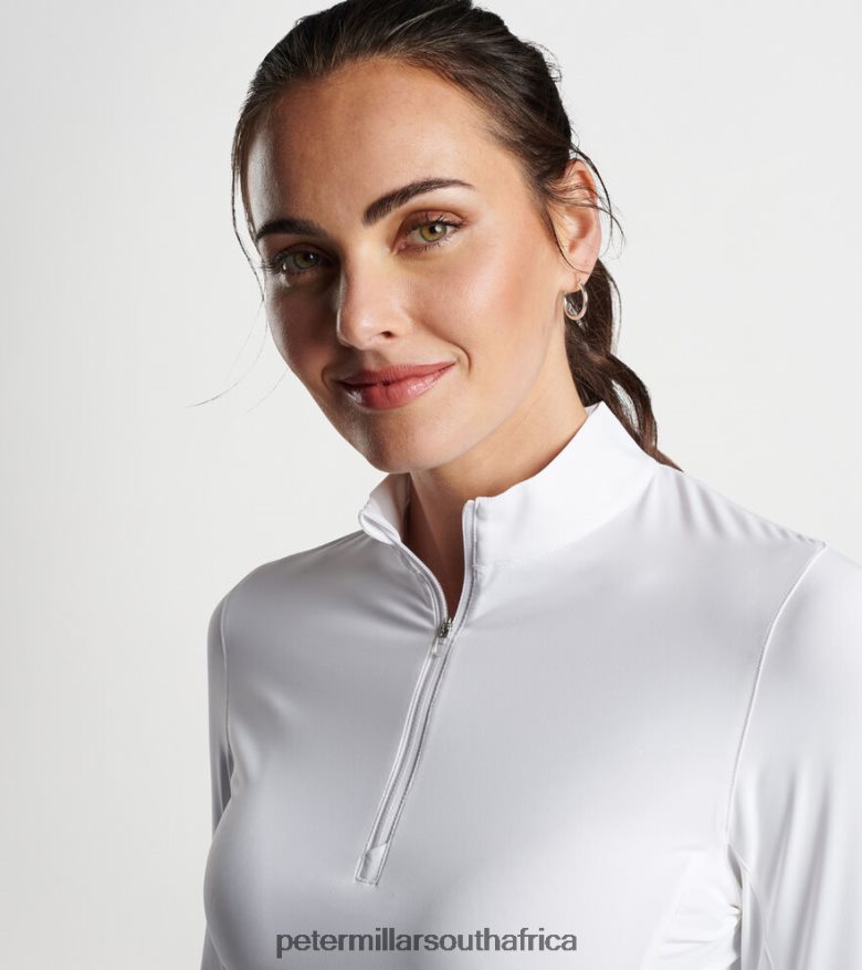 White Women Peter Millar Lightweight Sun Shirt Apparel B62P4F39