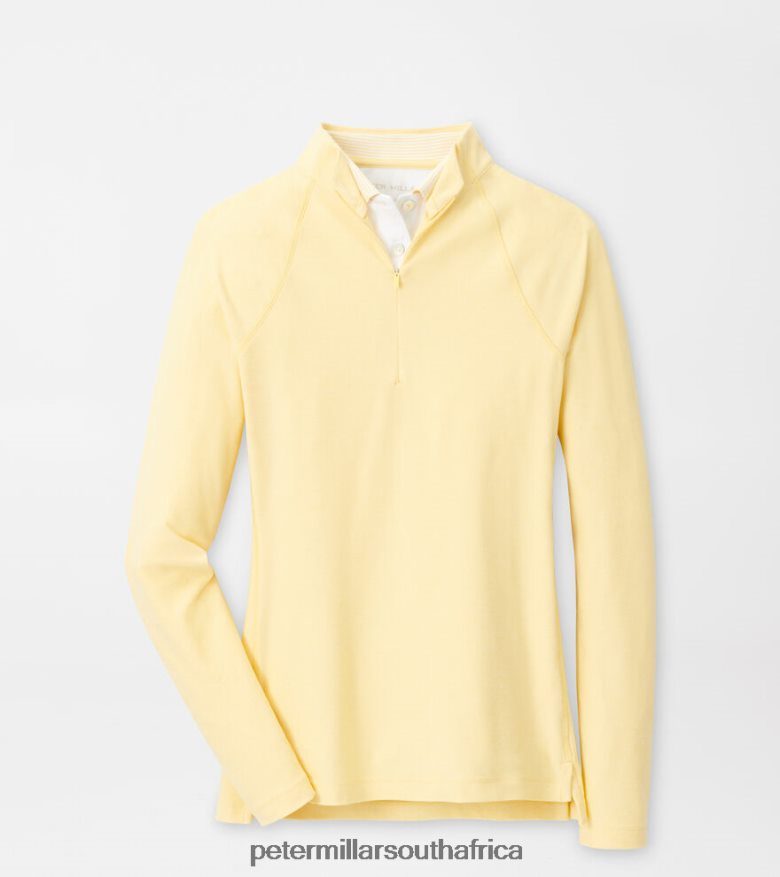 Morning Sun Women Peter Millar Melange Raglan-Sleeve Perth Layer Apparel B62P4F128