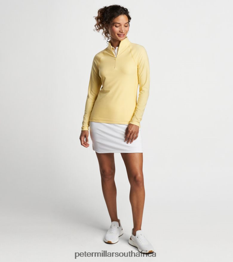 Morning Sun Women Peter Millar Melange Raglan-Sleeve Perth Layer Apparel B62P4F128