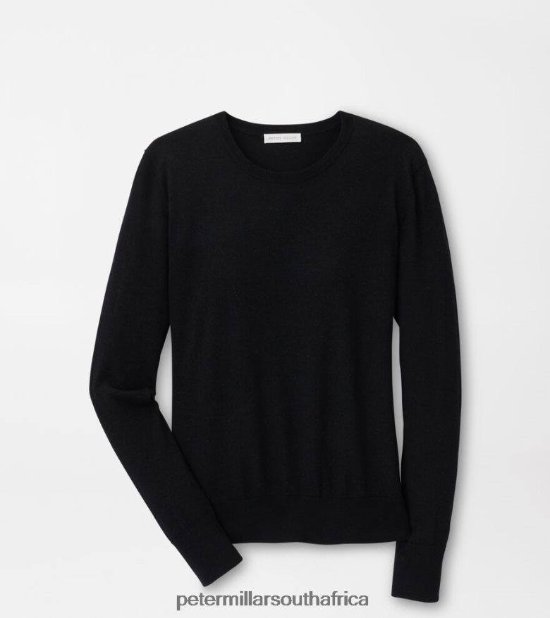 Black Women Peter Millar Excursionist Flex Crew Apparel B62P4F85