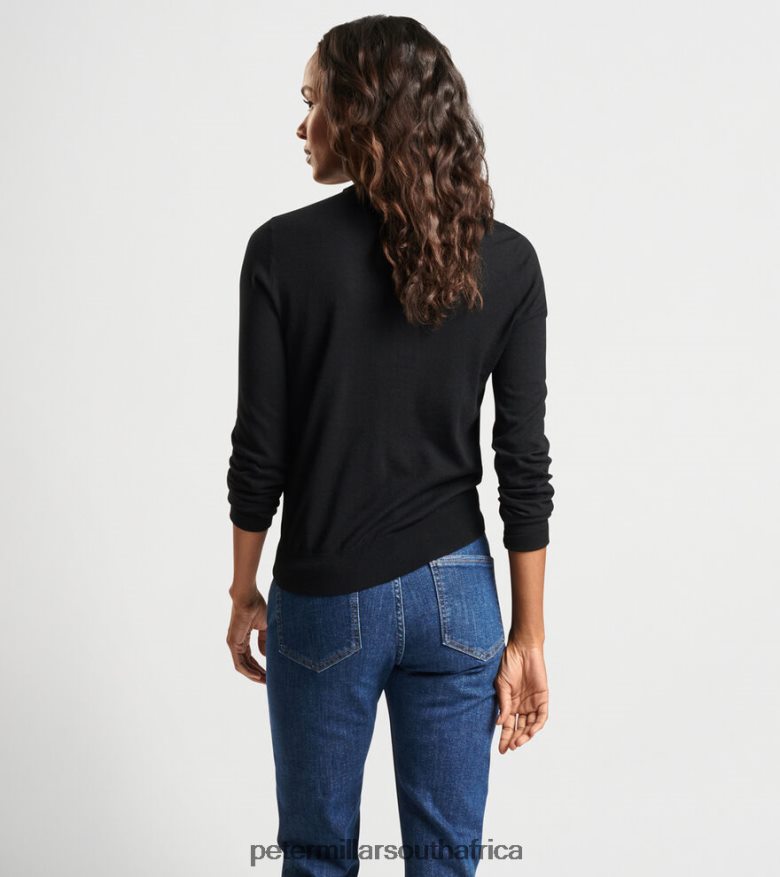 Black Women Peter Millar Excursionist Flex Crew Apparel B62P4F85