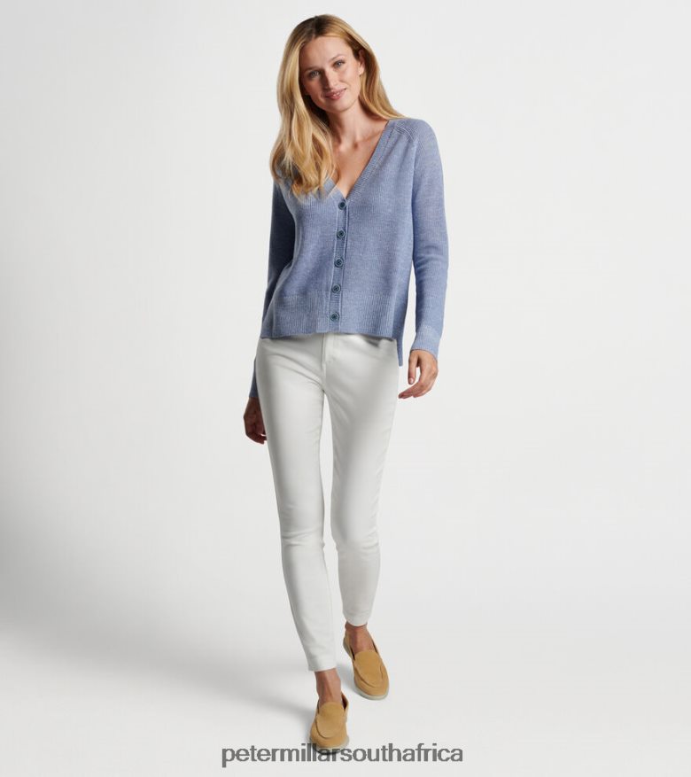 Blue Heron Women Peter Millar Seymour Shaker Stitch Cardigan Apparel B62P4F96